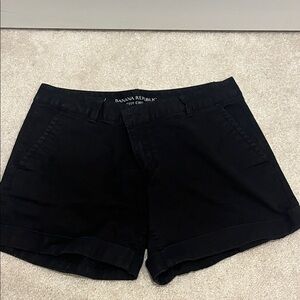 Banana Republic Women's Classic Black Jean Shorts